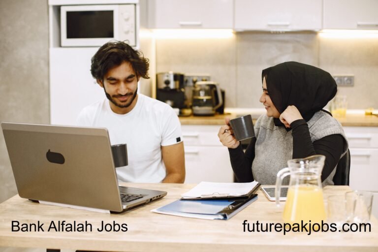 beautiful young couple using laptop writing notebook sitting kitchen home arab girl wearing black hidjab 1