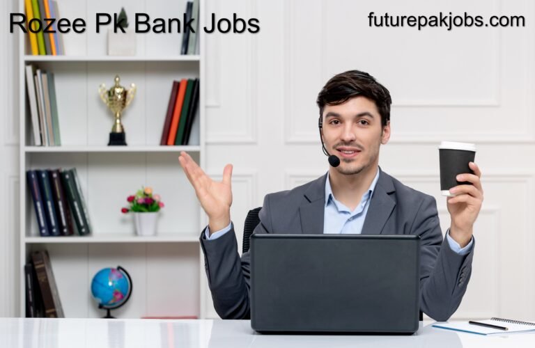customer service cute guy grey suit with computer headset waving hands holding cup 1