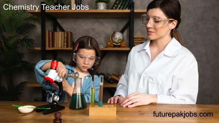 girl female teacher doing science experiments with test tubes microscope 1