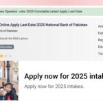 National Bank of Pakistan (NBP) Jobs 2025.