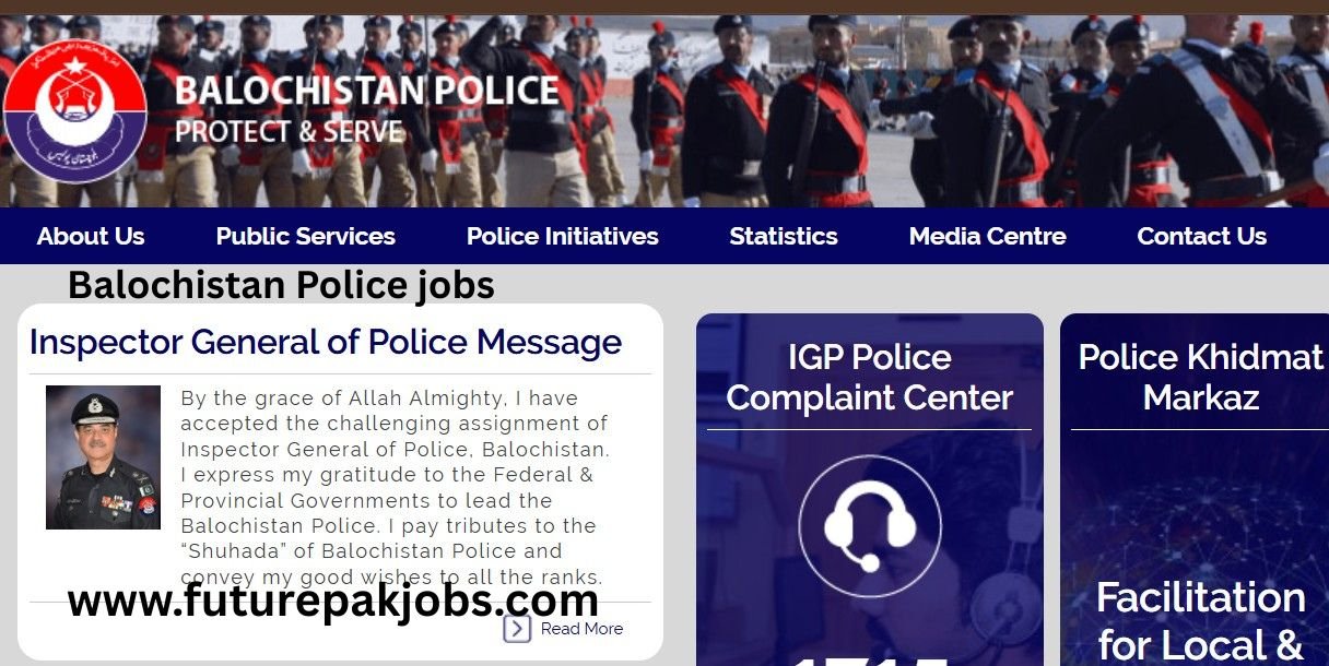 Baluchistan Police jobs